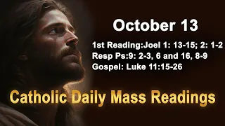Catholic Daily Mass Readings for today I Friday October 13 2023