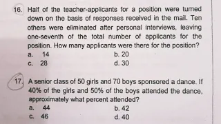 Civil Service Reviewer: MATHEMATICS [word problem]