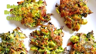 Baked Broccoli Crisps | FoodForYourGood.com