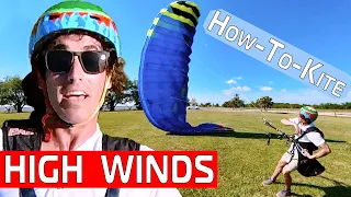 PRO TIPS TO AVOID GETTING DRAGGED IN HIGH WIND KITING