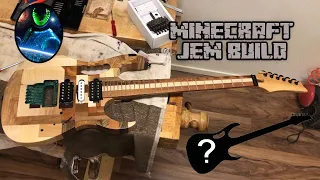 Minecraft Jem Guitar built from Scrap Part 34