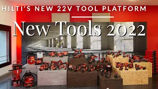 HILTI's New NURON 22V Cordless Tool Platform for 2022