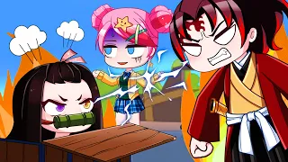 Anna Demon Slayer: Yoriichi save Nezuko and Anna | Gacha Club | Ppg x Rrb Gacha Life