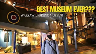 The BEST MUSEUM EVER! WARSAW uprising museum (VLOGMAS Day 10)