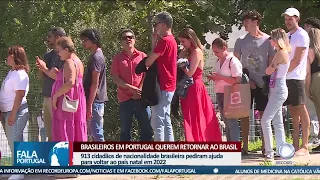 Brasileiros em Portugal querem retornar ao Brasil