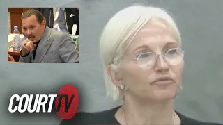 Ellen Barkin talks about dating Johnny Depp | COURT TV