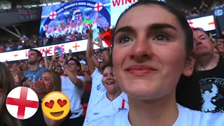 Watching England WIN EURO 2022 at Wembley vs Germany