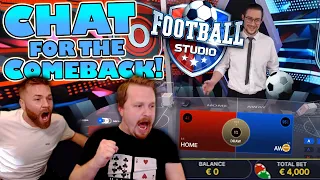 CHAT DECIDES my €4000 bet on Football Studio (BIG WIN!)