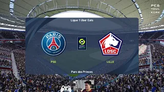 PES 2021- Neymar Skill - PSG vs LOSC LILLE - Highlights  | Gameplay PC