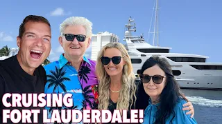 🛳️ CRUISING FROM FORT LAUDERDALE ON SOUTH FLORIDA'S WATER TAXI CRUISE OF THE INTRACOASTAL WATERWAY
