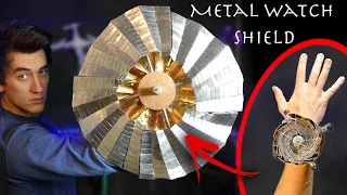 Make an Expandable METAL Wrist Watch Shield (V2) - Percy Jackson Style!