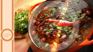 Суп из черной фасоли - Евгения Ковалец - Угости Ближнего #147