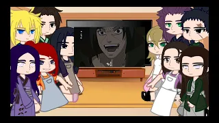 Past parents Naruto and his friends react/Реакция родителей Наруто и его друзей/my ay/моё ау