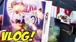 VLOG: Picking Up The "NEW" Nintendo 3DS, Majoras Mask, Monster Hunter, And Much More!