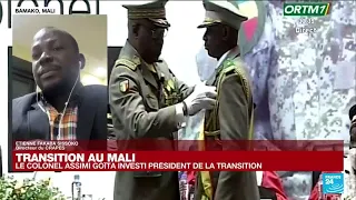 Assimi Goïta investi président de transition du Mali : vers des élections en 2022 ?