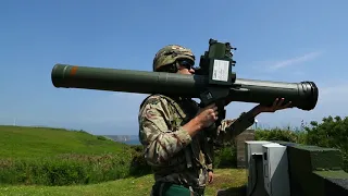 Royal Marines Air Defence Troop | High Velocity Missile live firing