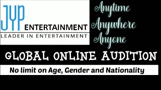 (🇮🇳)JYP GLobal online audition form ||K-pop audition || How to apply || How to fill the form