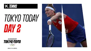 TOKYO TODAY | Tennis - Highlights | Olympic Games - Tokyo 2020