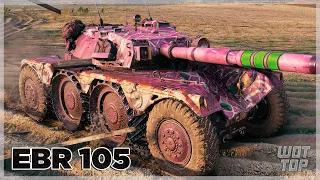 Panhard EBR 105 - HARD FIGHT - World of Tanks