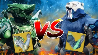 Which Is The Better Titan Exotic... The Synthoceps VS Wormgod Caress! | Destiny 2