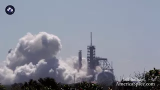 SpaceX Falcon 9 Static Test Fire for Koreasat 5A / Oct 26, 2017