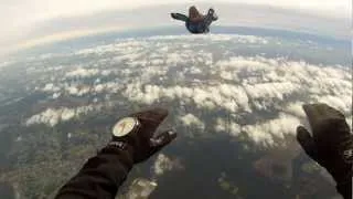 Skydive - Warp sprong - Irene To met Davy @ PCV Zwartberg - 14.10.2012
