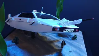 James bond's Lotus esprit submarine car..full build video.