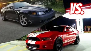 800RWHP GT500 VS. Turbo Coyote Swapped New Edge