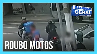 Entregador e pai de cinco filhas tem a moto roubada em São Paulo