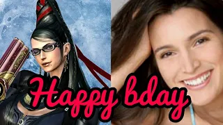 Happy Birthday To Hellena Taylor ( Voice of Bayonetta )