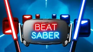 Slicing the Beat! - Beat Saber VR Gameplay - Oculus Rift VR