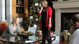 Son Surprises Mom for Christmas - Priceless Reaction!