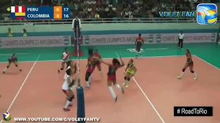 PREOLIMPICO SUDAMERICANO PERÚ VS COLOMBIA 2016