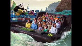 Motiongate Dubai | Kung Fu Panda Ride | Dubai Park & Resorts | Victoria Shiraz | VJ Vlog