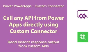 PowerApps - Call custom APIs with custom connector instantly