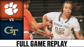 Clemson vs. Georgia Tech Full Game Replay | 2022-23 ACC Women’s Basketball