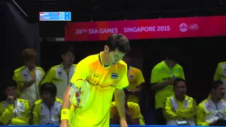 Badminton Men's Team Finals Match 5 & Victory Ceremony (Day 7) | 28th SEA Games Singapore 2015