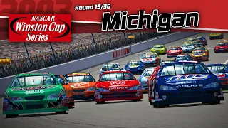 CUP '03 | Round 15/36: Michigan International Speedway | NR2003 Career Mode: Season 6