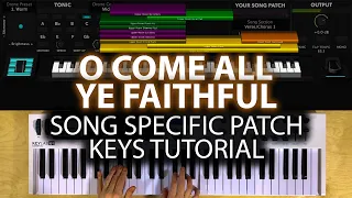 O Come All Ye Faithful MainStage patch keyboard tutorial- Red Rocks Worship