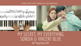 My Secret, My Everything - Sondia, Vincent Blue | 별똥별 Sh**ting Stars OST  | Piano Cover | Sheet