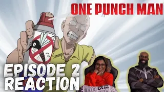 One Punch Man 1x2 | " The Lone Cyborg" Reaction