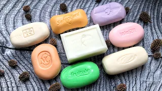 ASMR cutting dry soap. Soap carving. Satisfying video. Relaxing sound. Vol. 93