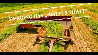 Merging Hay: Step 2 in the Making Hay on the Farm!