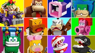 ALL ORIGINAL LEGO Bosses in Super Mario Bros Series - LEGO //vs// GAME