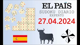 Sudoku diario 27/04/2024