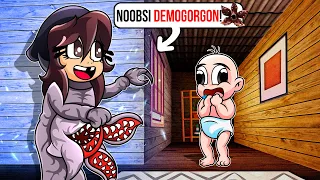 ¡TROLLEO A MIS AMIGOS DISFRAZADA DE DEMOGORGON!😱😂EN MINECRAFT