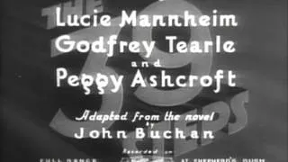 The 39 Steps - Hitchcock - (1935) -- OPENING TITLE SEQUENCE