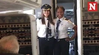 Two Pilots Make History As First Female African American Pilots To Fly Together For Alaska Airlines