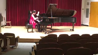 Dora plays Chopin Piano Concerto No.1 in E minor Op. 11 1st Movement