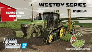 Replay With Live Chat! Helping my new neighbors on Westby Wisconsin Map #FS22 westby series ep #4